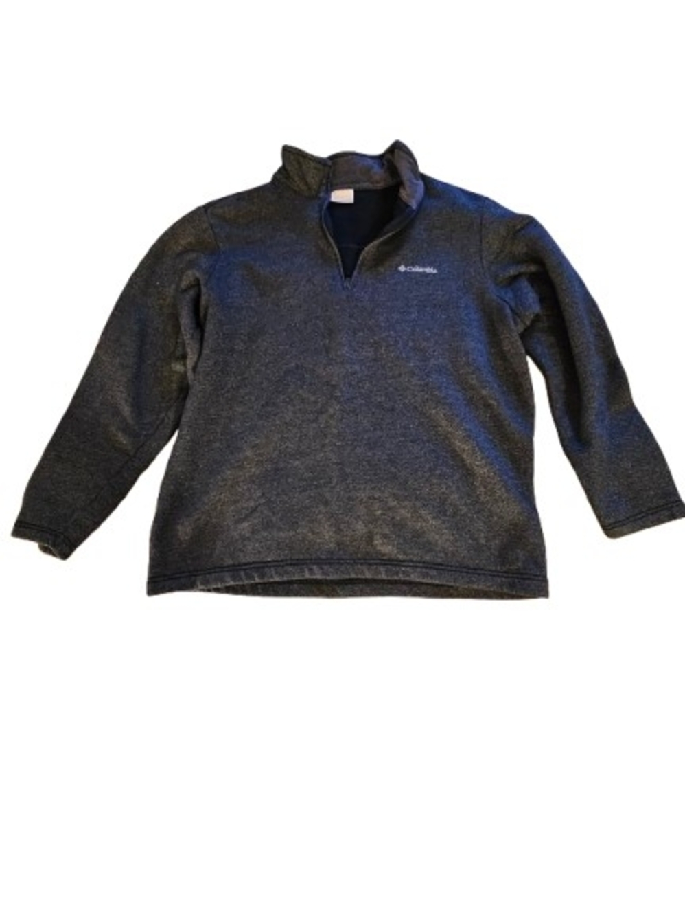 Columbia Men's Charcoal Gray Quarter-Zip Pullover